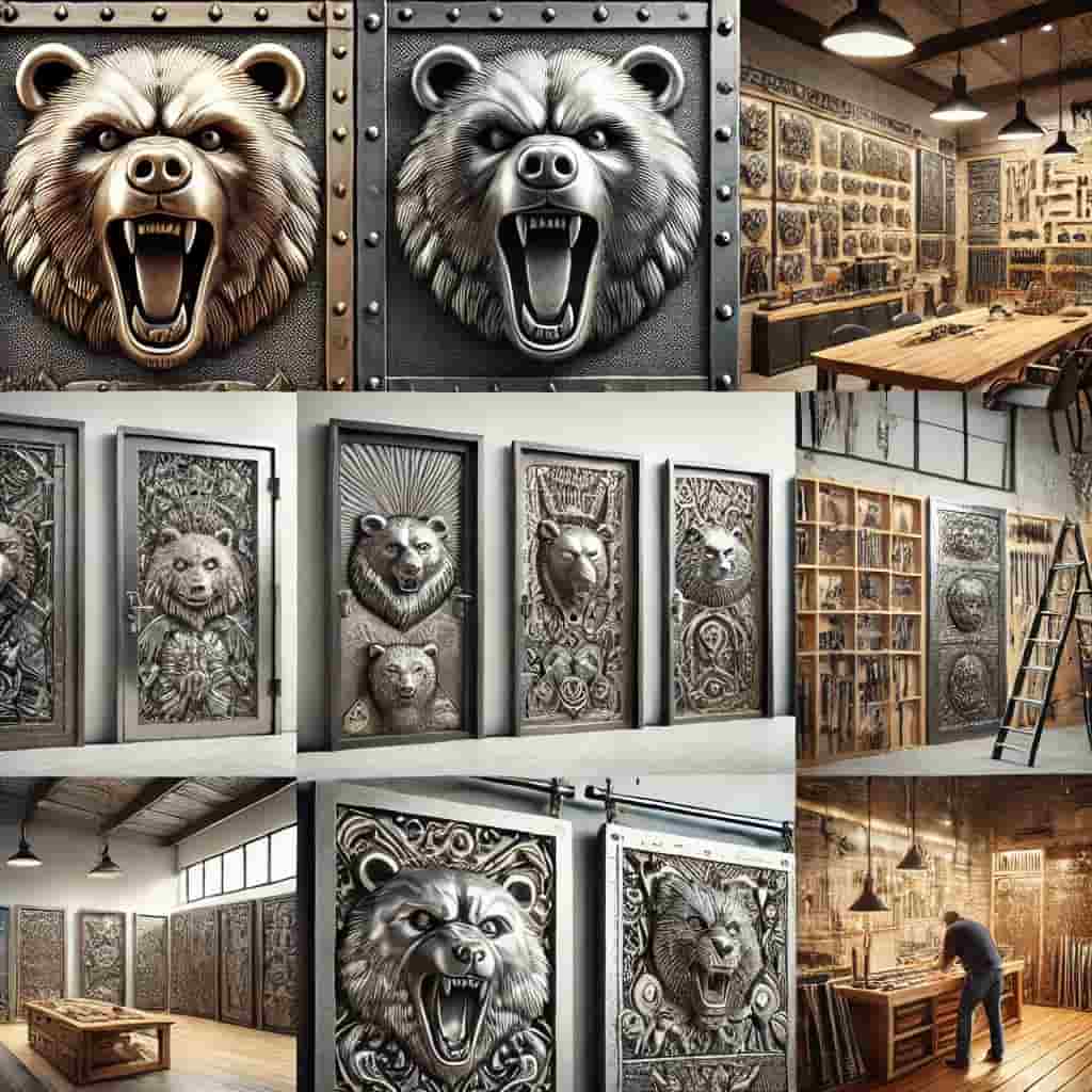 Where To Buy Bear Head Metal Zippies Doors