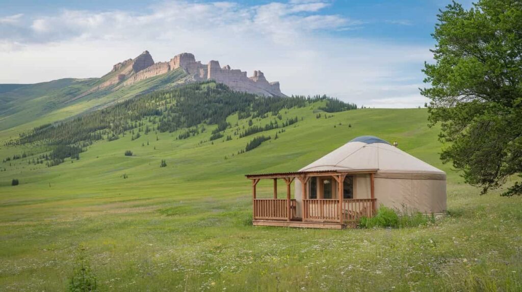 How Do I Book A Yurt Cabin Near Dugout Ranch