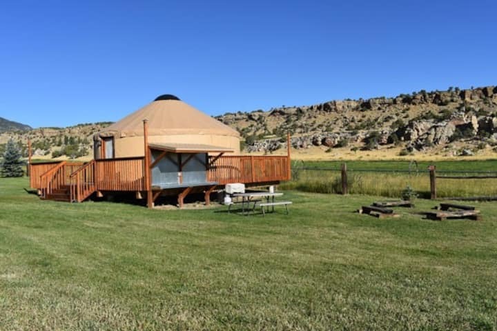 Where Are Dugout Ranch Yurt Cabins Located