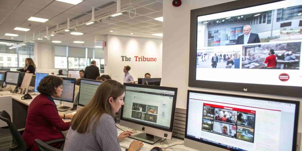 How Has The Tribune Adapted To Digital Journalism